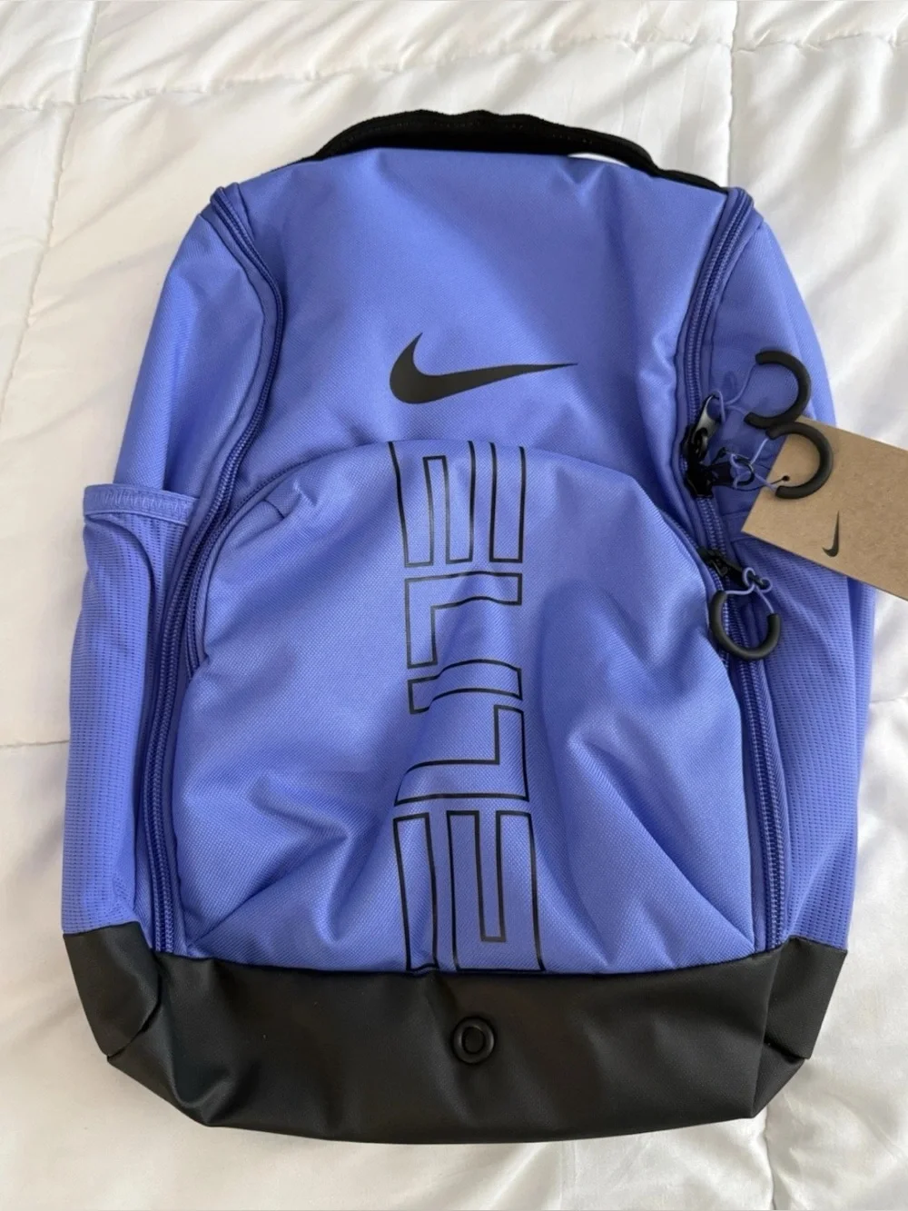 Nike Varsity Elite Sapphire Black Shoe Bag Model HM9970-570 Basketball